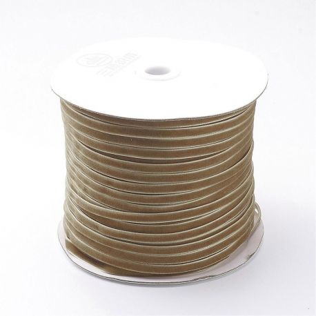 Einseitiges Samtband 6,5 mm, 1 m. VV0674