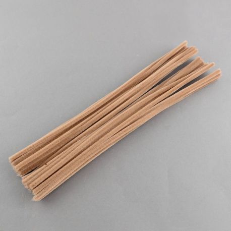 Zierdraht mit Flusen 5x300 mm, 5 Stk. DEKO223