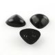 Plastikust kabokoon-nina 19x15 mm., 10 tk. KB0286