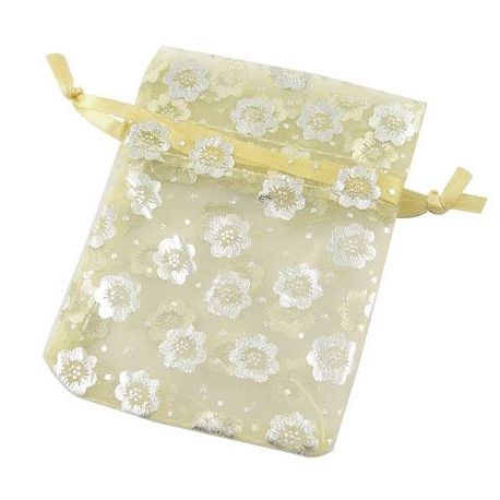 Organza soma 9x7 cm., 1 gab. DEKO196