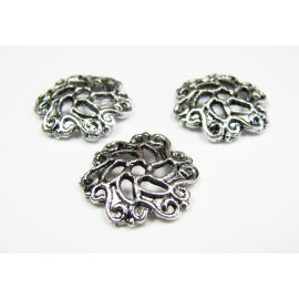 Krelles cepures 13x13 mm, 10 gab.