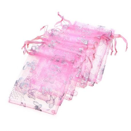 Organza soma "Butterfly" 9x7 cm, 1 gab. DEKO208