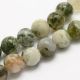 Natural moss agate beads 10 mm, 1 strand AK1342