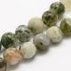 Natural moss agate beads 8 mm, 1 strand AK1343