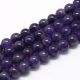 Natural Amethyst beads 10mm, 1 strand AK1341