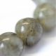 Natural labradoritoite beads 8-9 mm, 1 strand AK1355