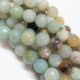 Natural amazonite beads 10 mm, 1 strand AK1356