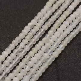 Natural moon stone beads 3.5-4 mm., 1 strand AK1366