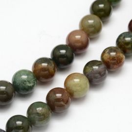 Looduslikud India ahhaathelmed 10 mm., 1 ahel