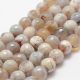 Natural agate beads 10 mm., 1 strand AK1369