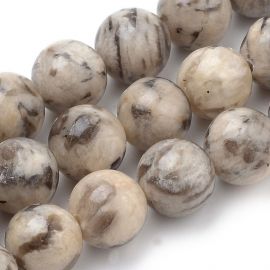 Looduslikud päevakivi helmed 8 mm., 1 haru