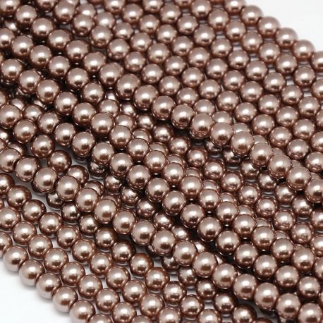 Klaaspärlid klass AA 10 mm., 1 haru KK0255
