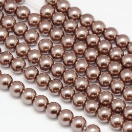 Glass pearls Class AA 10 mm., 1 strand