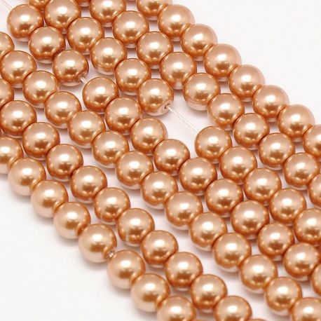 Glass pearls Class AA 10 mm., 1 strand KK0256