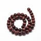 Natural beads of the tiger eye 10 mm., 1 strand AK1373