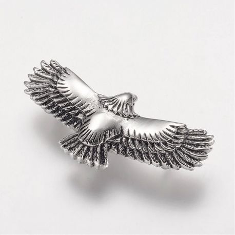 Edelstahl 316 Steckverbinder "Eagle" 23x46,5x3 mm, 1 Stck. MD1909
