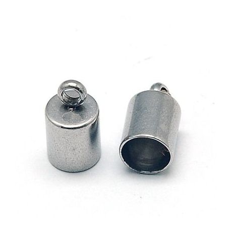 Stainless steel 304 completion part 8.7x4.5 mm., 4 pcs. MD1908