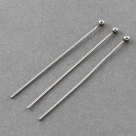 Stainless steel 304 pins 30x0.7 mm., ~50 pcs. MD1888