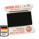 GRIFFIN Seidenstrang mit Nadel Nr. 12, 0,98 mm, 2 m, 1 Rolle VV0688