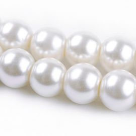 Klaaspärlid 8 mm., 1 haru