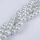Stikla pērles 10 mm., 1 dzīsla KK0257