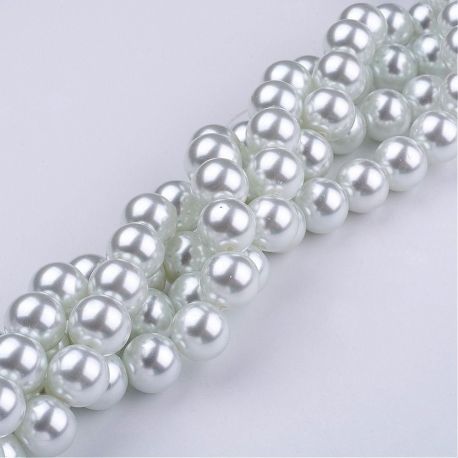 Klaaspärlid 10 mm., 1 haru KK0257