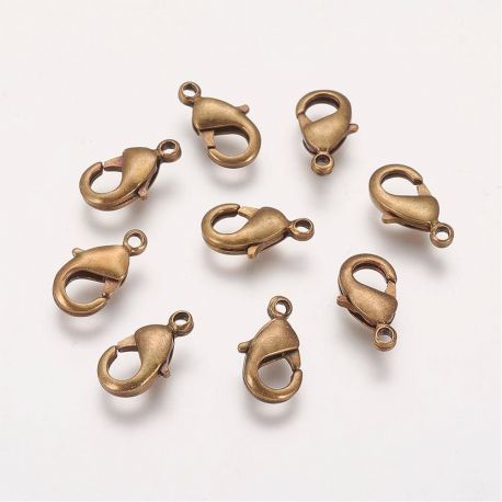 Karabinerverschluss, 12x7 mm, 4 Stück. 1 Beutel MD1933