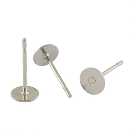 Stainless steel 304 earrings hooks, 12x8 mm., 3 pairs 1 bag MD1920