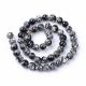 Süßwasserschalenperlen, 7-8 mm, 1 Strang SH0047