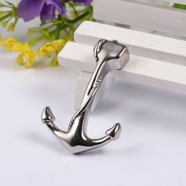 Stainless steel 304 anchor clasp, 41x27x5.57 mm., 1 pcs. MD1921