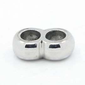 Stainless steel 304 clasp piece, 4x12x7 mm., 1 pcs.