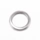 Stainless steel 304 closed jump rings, 11x1 mm., 4 units. 1 bag MD1930