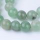 Natural green Avantiurin beads, 6-7 mm., 1 strand AK1412