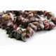Natural agate stone beads/rubble, 7-9mm.