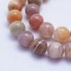 Natural Beads of Botswana Agate, 12 mm., 1 strand AK1449