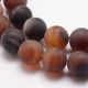 Natural beads of the ribbon agate, 10 mm., 1 strand AK1465
