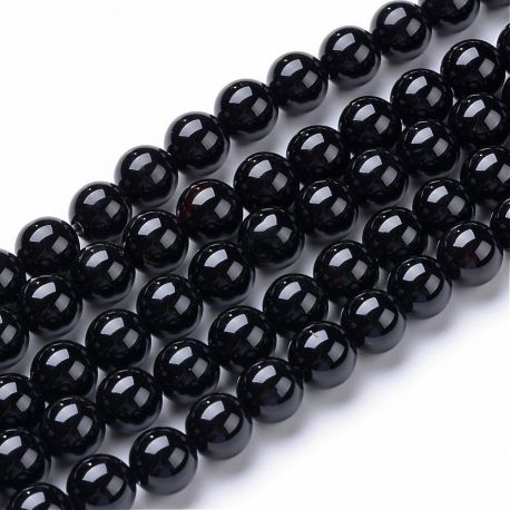 Agāta krelles, 10 mm., 1 pavediens AK1405