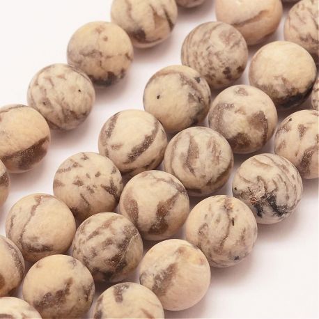 Natural feldspar beads, 8 mm., 1 strand AK1476