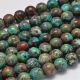 Ocean agate beads, 10 mm., 1 strand AK1446