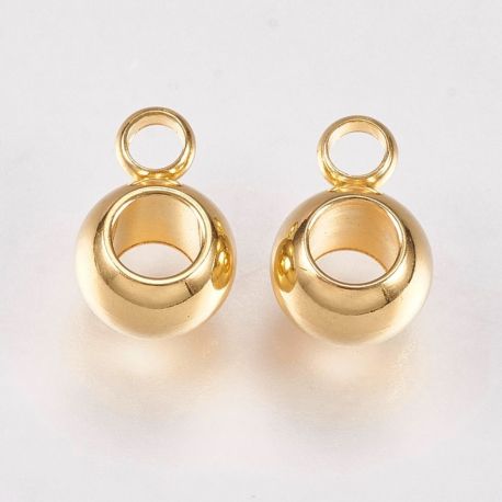 Nerūsējošā tērauda kulona turētājs 304, 8,5x6x4,5 mm., 4 vienības. 1 soma MD1955