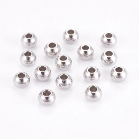 Roostevabast terasest vaherõngas 304, 4x3 mm., 10 tk. 1 kott II0402