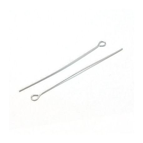 Stainless steel 304 pins, 50x0.6 mm., ~100 pcs. 1 bag MD1992