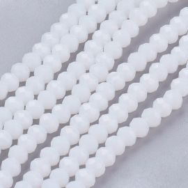 Glass beads, 3x2 mm., 1 strand KK0262