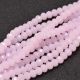 Glass beads, 6x4 mm., 1 strand KK0277