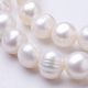 Natural freshwater pearls, 9 mm., 1 strand GP0080