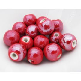 Käsitsi valmistatud keraamilised helmed, 14 mm., 1 tk. KK0200