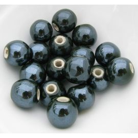 Käsitsi valmistatud keraamilised helmed, 14 mm., 1 tk. KK0202
