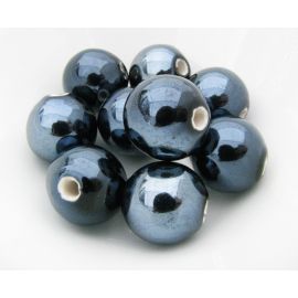 Käsitsi valmistatud keraamilised helmed, 16 mm., 1 tk. KK0215