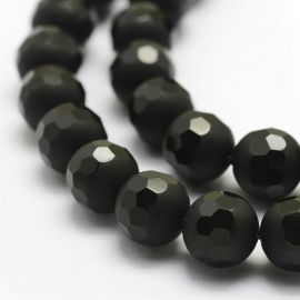 Agate beads, 8 mm., 1 strand 