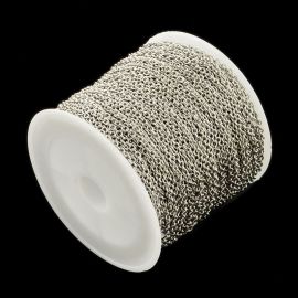 Roostevabast terasest 304 kett, 2x1,5x0,4 mm., 1 m MD1995